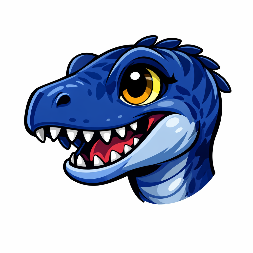 Bluey, the Velociraptor