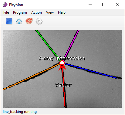 Line following and barcode scanning