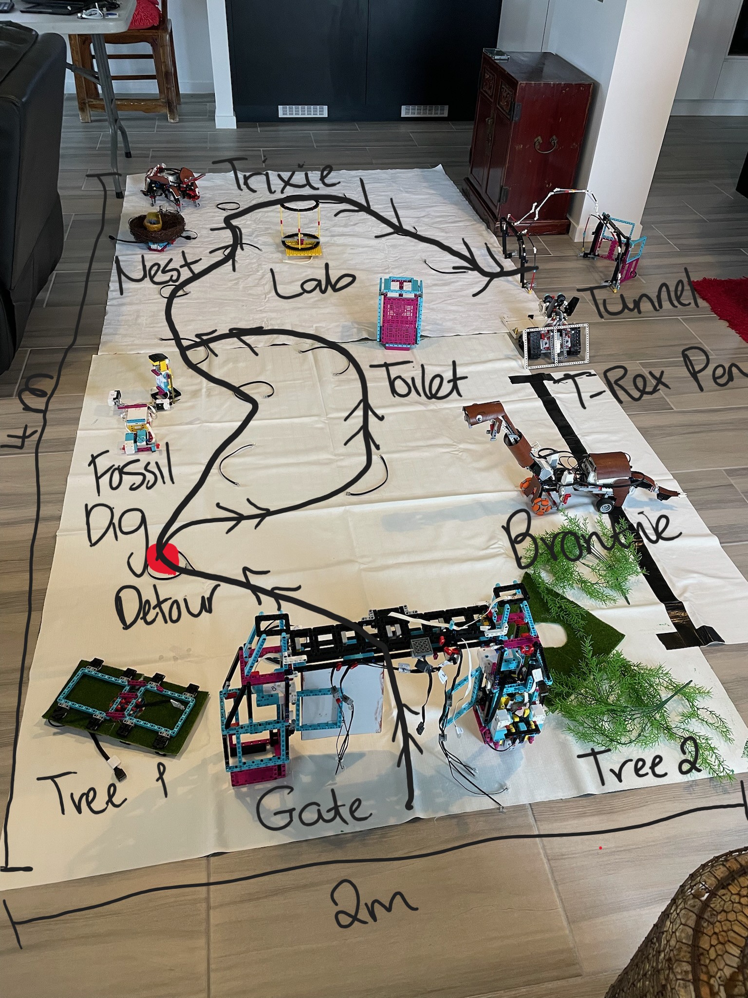 Jurassic Park mat